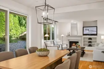 Everyday dining space with a sophisticated feel!