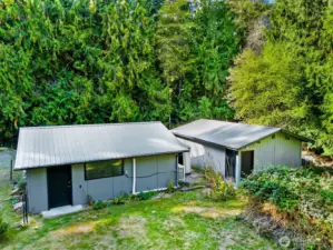 Lots of storage or space for your hobbies in not one, but two detached garages. All structures benefit from sturdy metal roofing