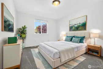 Bedroom 3 of 4 (virtually staged)