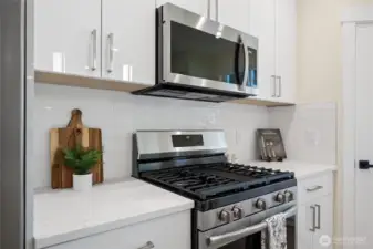 Stainless appliances