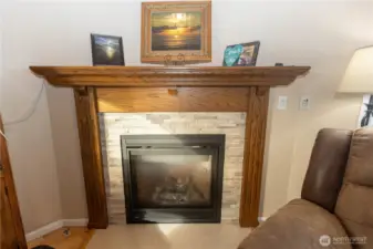 gas fireplace