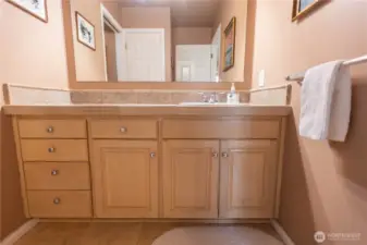 upstairs bathroom