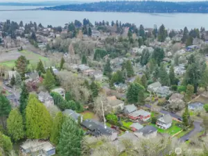 Only 1.5 miles from Lake Wa & Seward Park