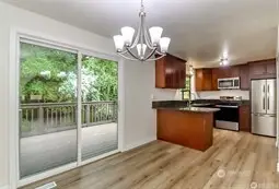 Brand new LVP flooring in home