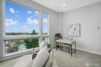 So much light even when the clouds roll in.