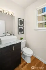 Powder bathroom