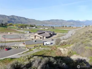 View from top of property
