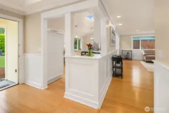 Inside entry