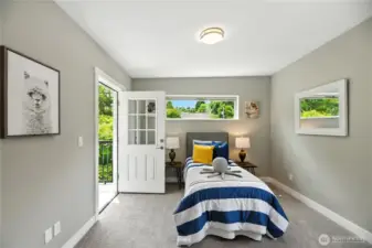 3rd Floor Bedroom / Office