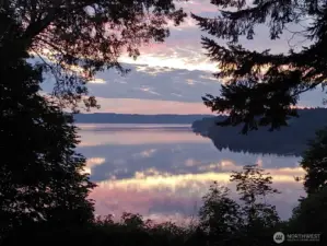 Looking out towards Mt. Rainier, McNeil Island, Carr Inlet.....aka the "stunning view"