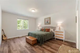 Oversized Primary Suite has room for all of your furniture/decor.