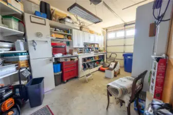 Garage storage area