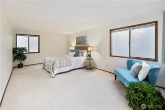 Primary bedroom.