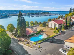 Amenities include swimming pool and clubhouse.