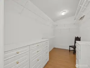 Walk In Closet off Main Bath