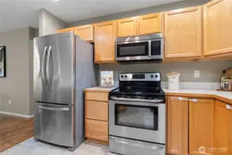Stainless Steel appliances