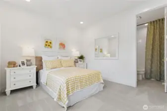 Upper ensuite bedroom (Facade, Ext Colors, Interior Photos & Floor Plans for illustrative purposes only. Actual Facade, Ext Colors, Interiors & Floor Plans may differ.)