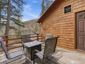 Deck for entertaining