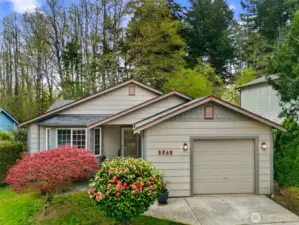 Craftsman style one-story home in quiant neighborhood close to all Olympia has to offer.