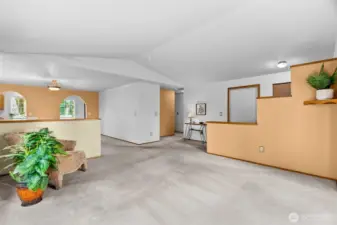 Living room looking towards dining room