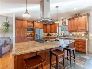 Stunning custom kitchen