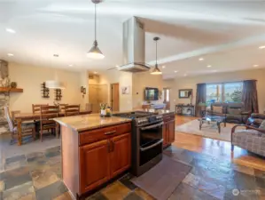 Stunning custom kitchen