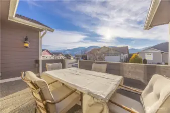 Mountain Views from the Patio