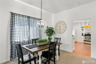 Dining area