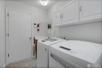 Laundry Room With Sink
