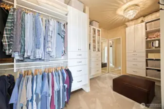 Large Master Closet