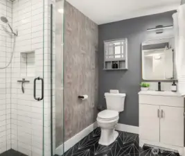 Downstairs bathroom