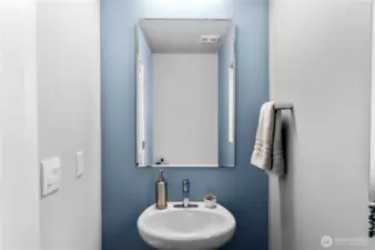 !/2 Guest Bath on Main floor