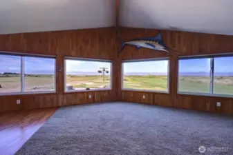 Great room with spectacular ocean view.