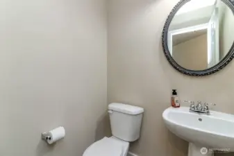 Main floor bathroom