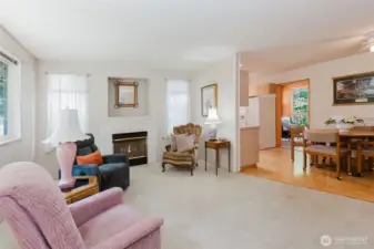 Natural Gas fireplace