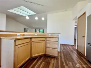 Kitchen Island with cabinets