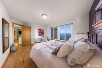 Bedroom 2 on second floor, with large closet and plenty of space to spread out!