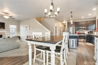 Different View of Open Concept Downstairs