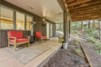 There is additional deck space off the lower level, perfect for enjoying the peace and quiet this home has to offer.