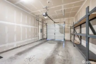 Plenty of space in this private garage!