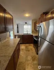 Kitchen facing Dining Room