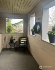 Landing at Front Entrance