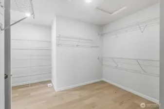 Large oversized walk in closet