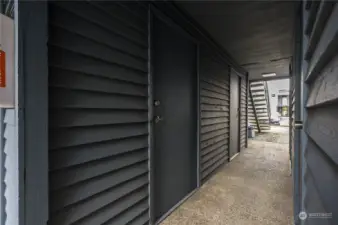 Storage Outside of Front Door