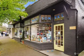 Book store in Madison Park.