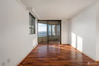 Main area of first bedroom.