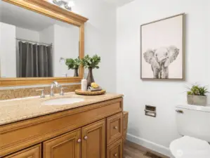 upstairs hall bathroom/full bathroom