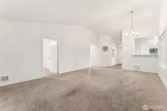 Spacious Living room
