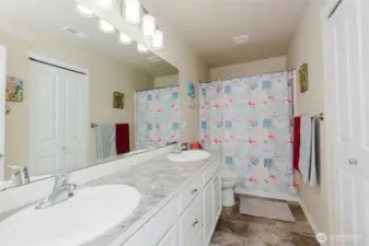 Full Bath Upstairs