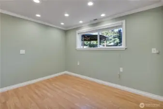 Bedroom 5 (would make a great office with all the lighting you could ever need!)